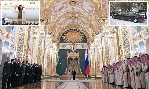 Raja Salman Bertemu Putin, Ini Fakta Kemewahannya di Rusia